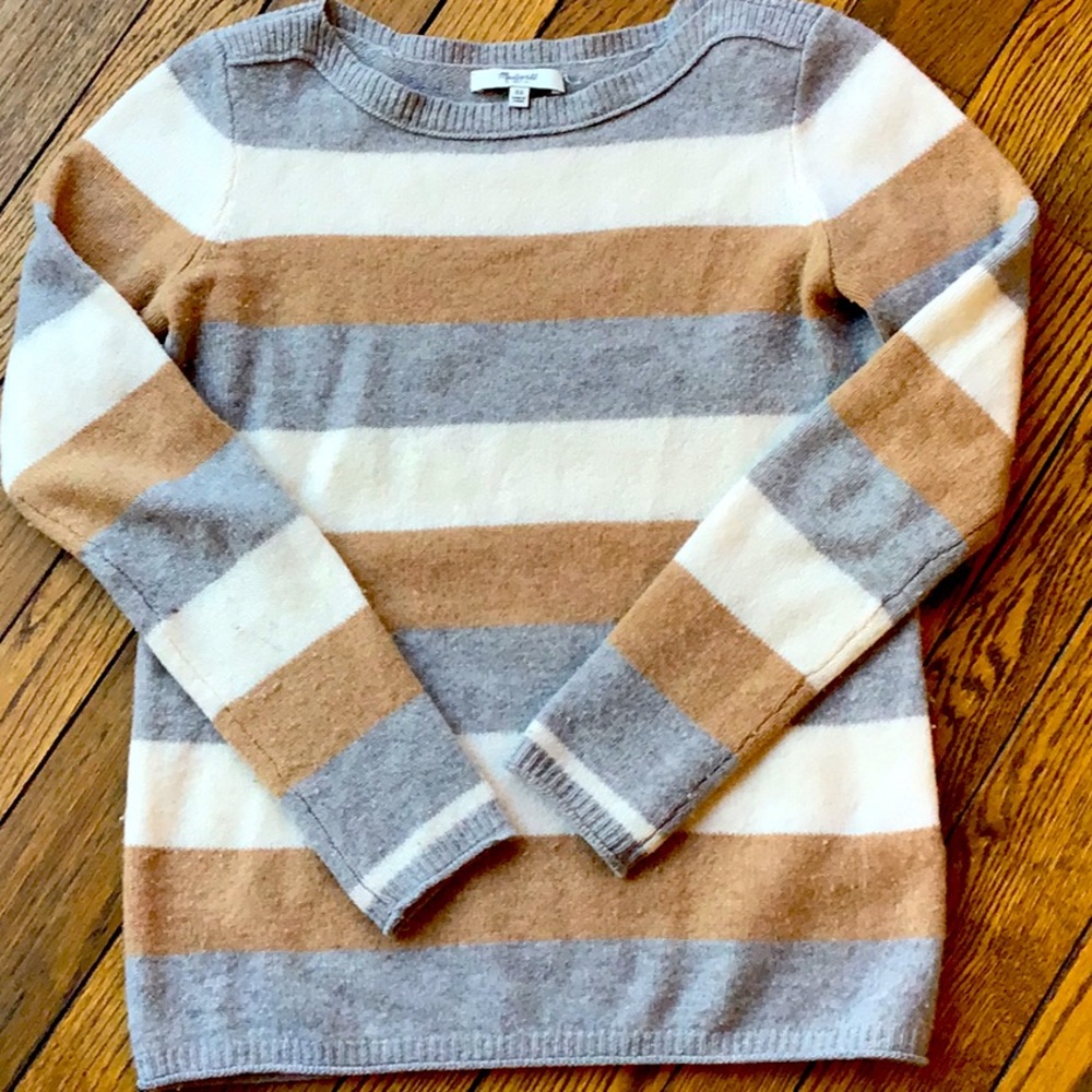 MADEWELL STRIPED SWEATER